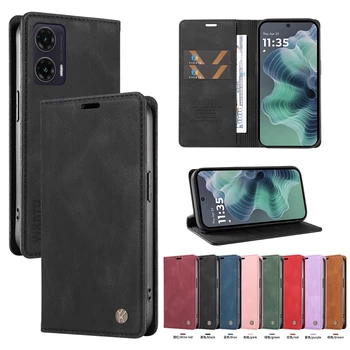 Leather Flip Case For Motorola Moto G86 G85 G84 G75 G56 G55 G54 G53 G04 G05 G14 G15 G32…