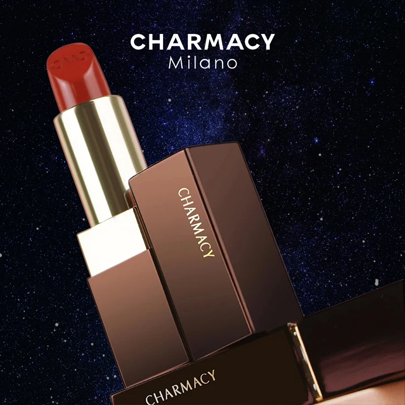 CHARMACY Luxury Velvet Moisturize Lipstick Long-lasting Easy to Wear Korean High Quality Lip Stick Makeup Cosmetic for Women