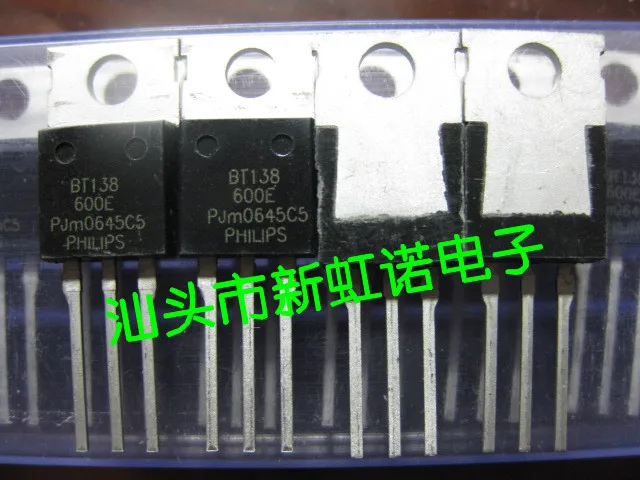 5 шт./лот, новый оригинальный триод BT138-600E, в наличии, на складе