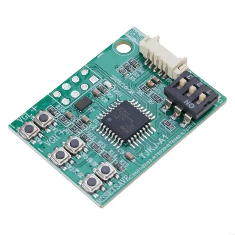 Efficient Power Management Board With Temperature Monitoring And Voltages Output For Digital Devices 