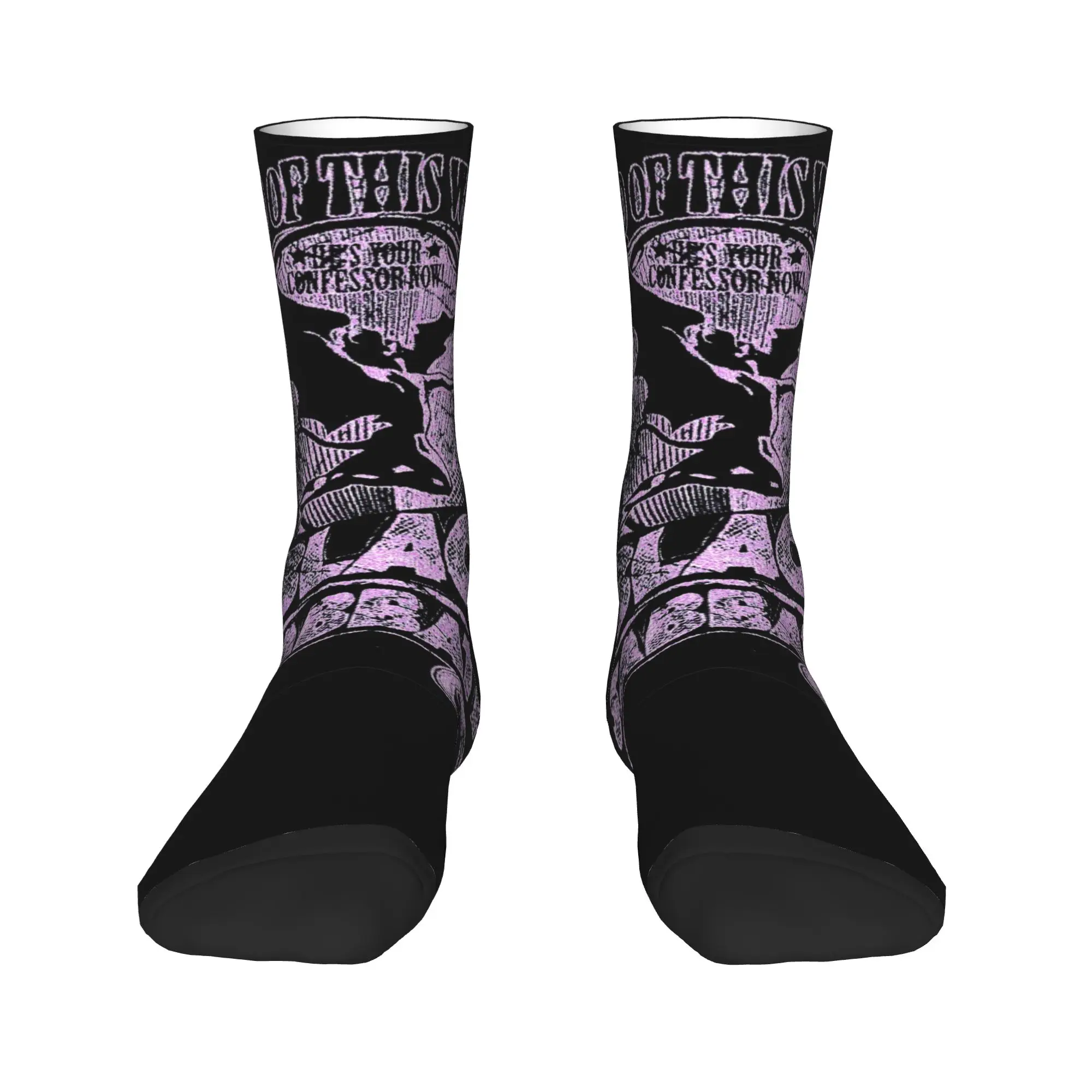 ألبومات جوارب Black Sabbaths جوارب مضادة للبكتيريا للرجال جوارب مريحة للخروج جوارب مطبوعة غير رسمية للخريف #2