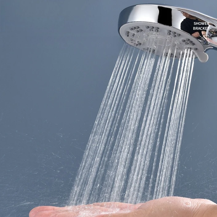 

Ручная душевая лейка с 5 функциями, экономящая воду, с регулировкой давления, замена смесителя, аксессуары для ванной комнаты