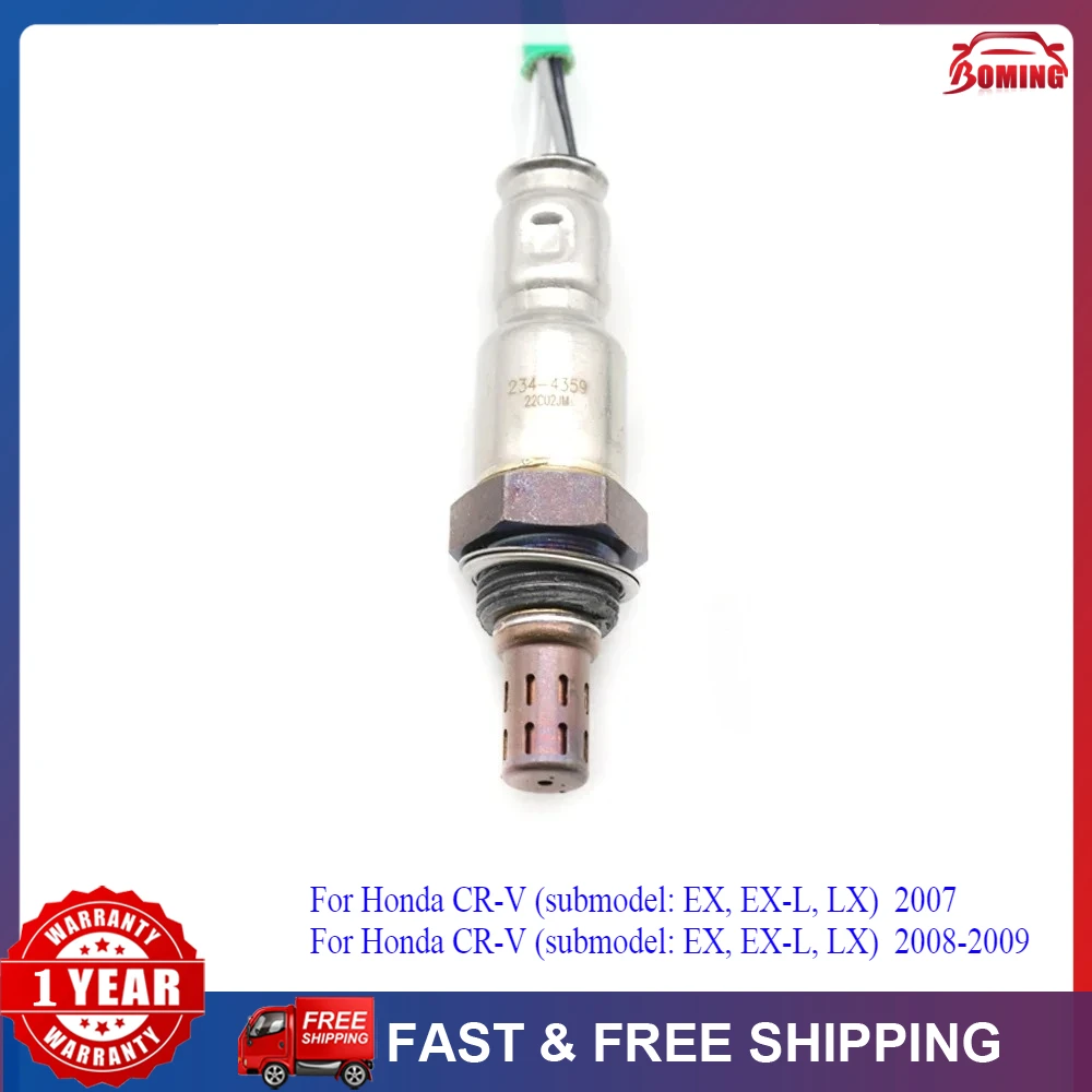 

234-4359 Downstream Car New Air Fuel Ratio Lambda O2 Oxygen Sensor For Honda CR-V 2.4L L4 2007-2009,36532-RZA-004 36532-RZA-014