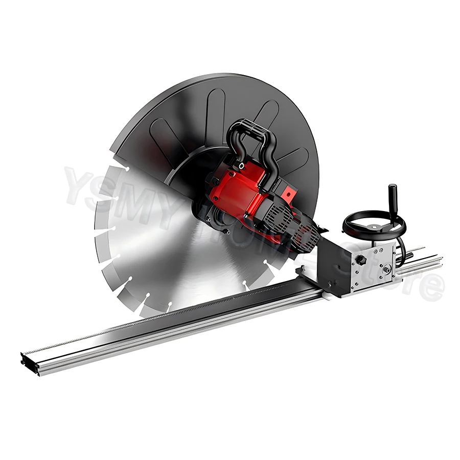 Wall Slotting Machine  electric orbital cutter Concrete change window industrial wall saw Hand crank wall-cutter depth cut 28cm