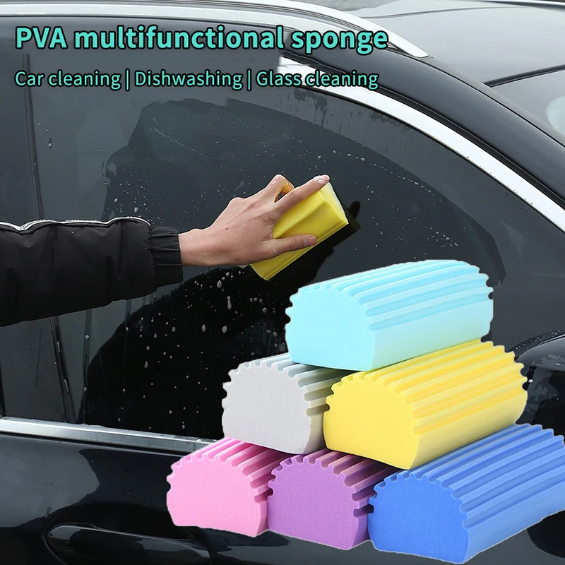 New#Magical Dust Cleaning Sponges PVA Sponge Damp Clean Duster For Cleaning Blinds Glass Baseboard Vents Railings Mirrors