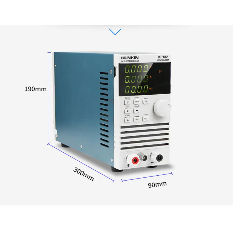 KP184 Dual-Channel Electronic Load – 150V/40A/400W, RS232/RS485, MODBUS, Auto PASS/FAIL Trigger