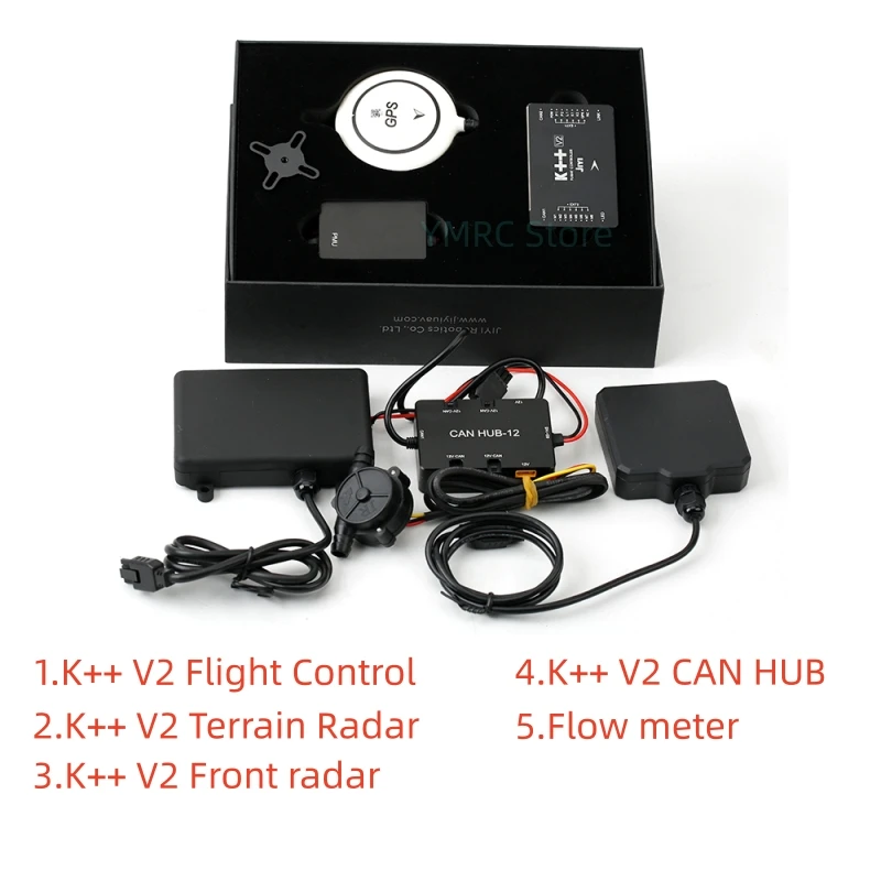 

JIYI K++ V2 Agricultural Drone Flight Controller Obstacle Avoidance Radar Ground Defense Radar for Agricultural Spraying Drones