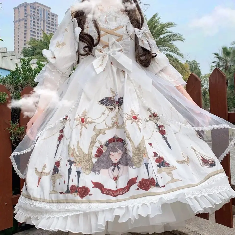 2024 new college dress Lolita dress dream girl OP soft girl lolita dress