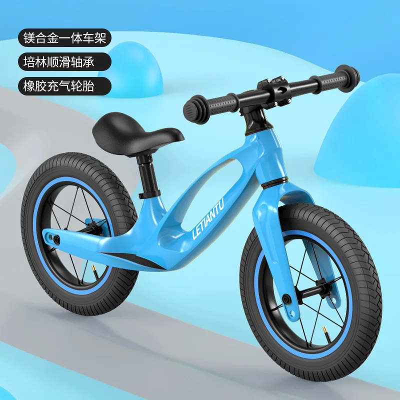 Trẻ Em Mới Của Cân Bằng Xe Ô Tô 6 Năm Tuổi Thoáng Mát Lốp Bơm Hơi Không Bàn Đạp Xe Trượt Scooter Xe Tay Ga Xe Trượt Scooter