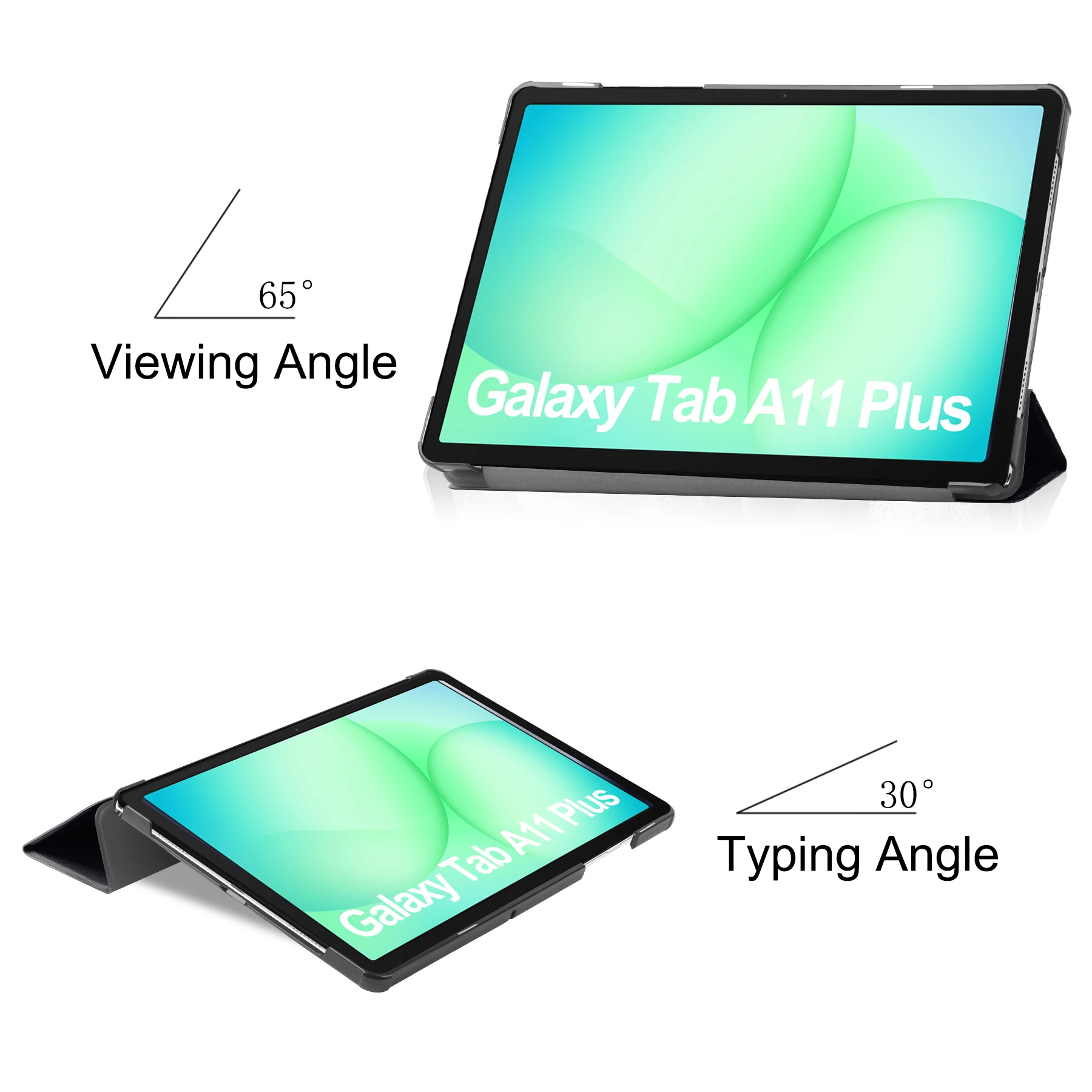 Leather Case For Samsung Galaxy Tab A11 Plus A9+ 11 Inch SM-X230 SM-X236 SM-X210 SM-X215 Stand Wallet Cover Funda Shell