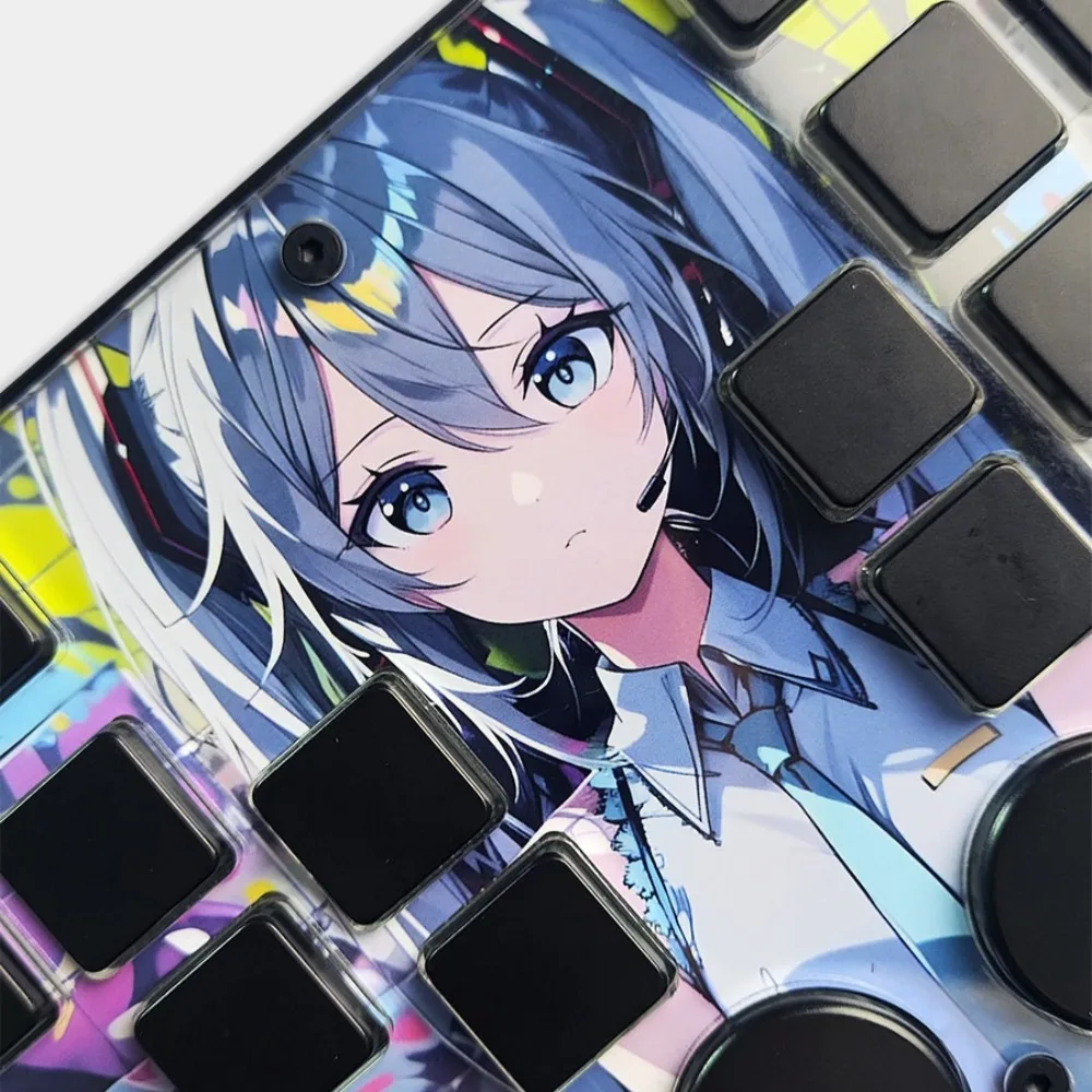 ImpactX Symmetry Layout Music Game Mechanical Keyboard DJMAX OSU QMK VIA Programmable Wired Portable PC Gaming Accessories Gifts