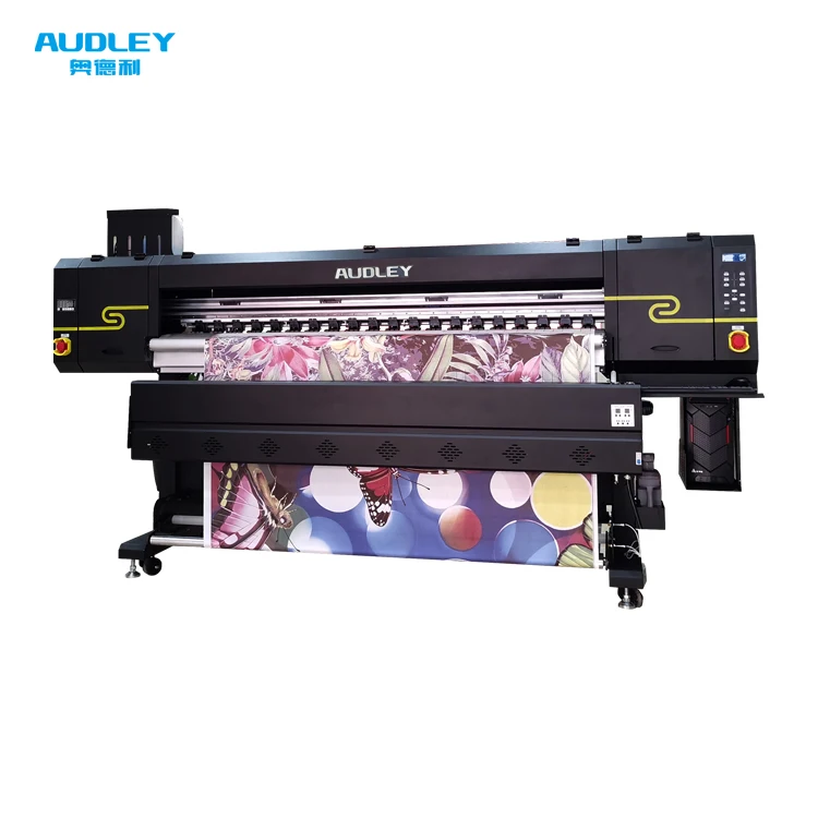 6 I3200 4720 head 190cm buy dye sublimation printer large format on sublimation paper for fabrics in China for printing factory