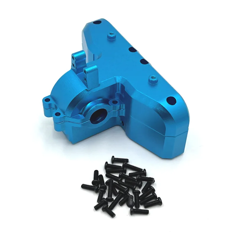 Metal Upgraded Gearbox Cover for 1/14 Scale RC Car Accessories Compatible with Meijiaxin 14301 14302 14303 Models