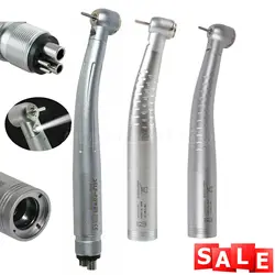 NSK/Kavo Style Dental Fiber Optic LED E-generator Handpiece Standard/Large Head High speed 4/6 Holes