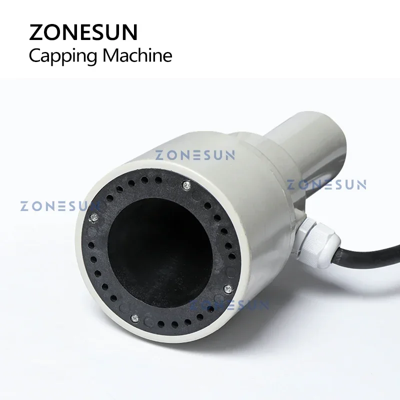 ZONESUN macchina per sigillare portatile con pellicola di alluminio di piccolo diametro macchina per sigillare bottiglie di plastica a punta affilata ZS-FK300