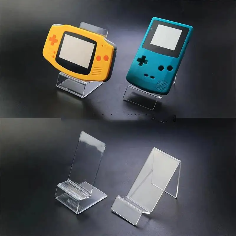 Adjustable Multi-Angle Acrylic Display Stand Desk Holder For Gameboy GB GBC GBA  PSV Psvita Game Console Exhibition