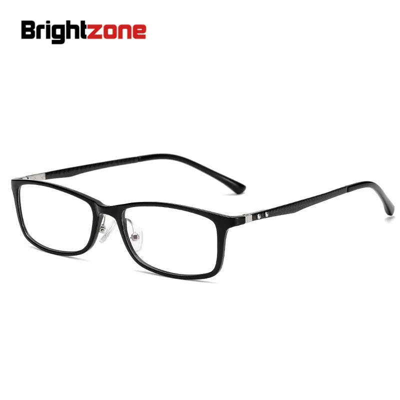 New Carbon Fiber with Myopia Frame for Men and Women Comfortable Plastic Steel Tungsten Carbon Square Optical Frame Student