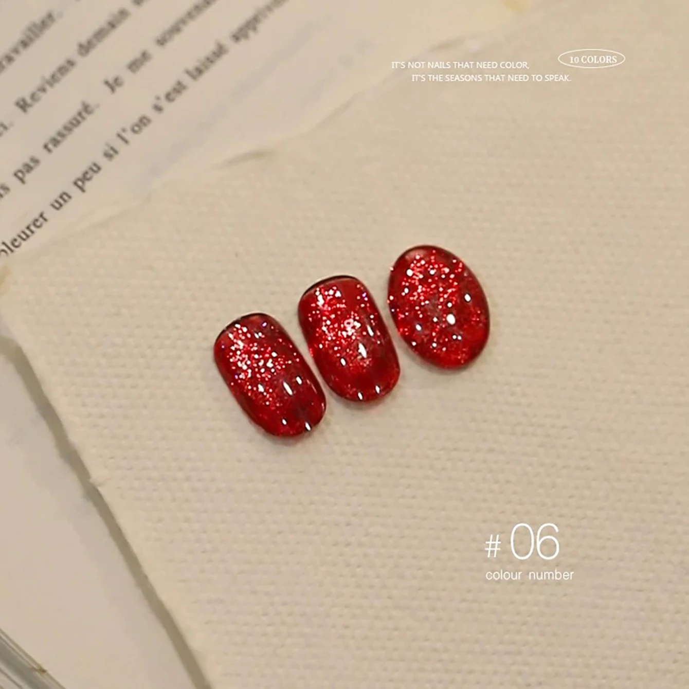 طلاء أظافر جل جديد بتصميم عين  - مراجعة Nail Art Yellow وسعره