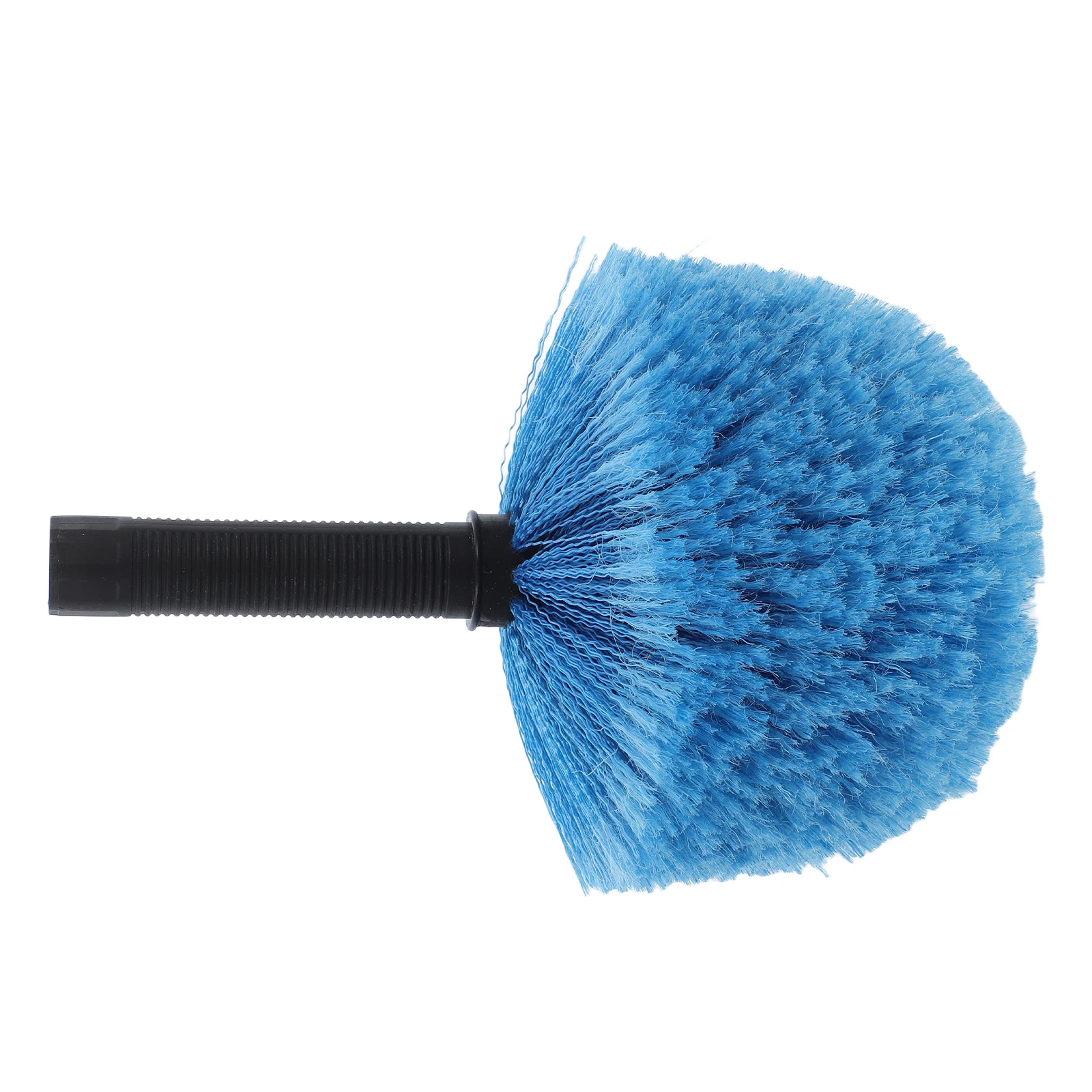 

Ceiling Brush Spherical Head Blue Cobweb Duster Long Handle Lightweight Flexible Dusting Tool Nylon Material Indoor Outdoor Wall