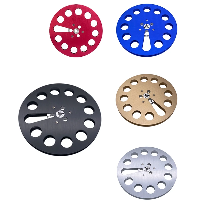 

1 шт. новая аналоговая аудиокатушка 7 дюймов X 1/4 дюйма с металлической лентой, аудиоалюминиевая катушка для веса 7 дюймов (серебристая)