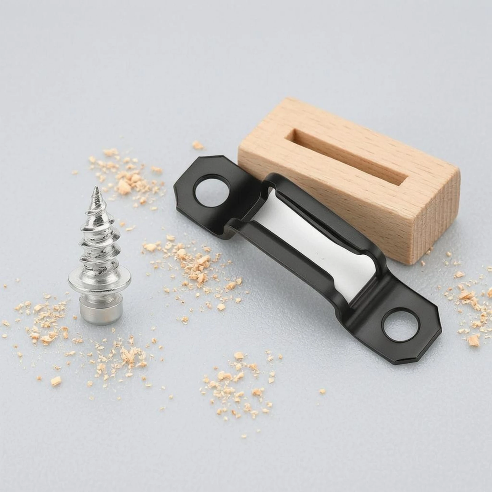 Dual-Purpose Connector Screw Included Hardware Fitting