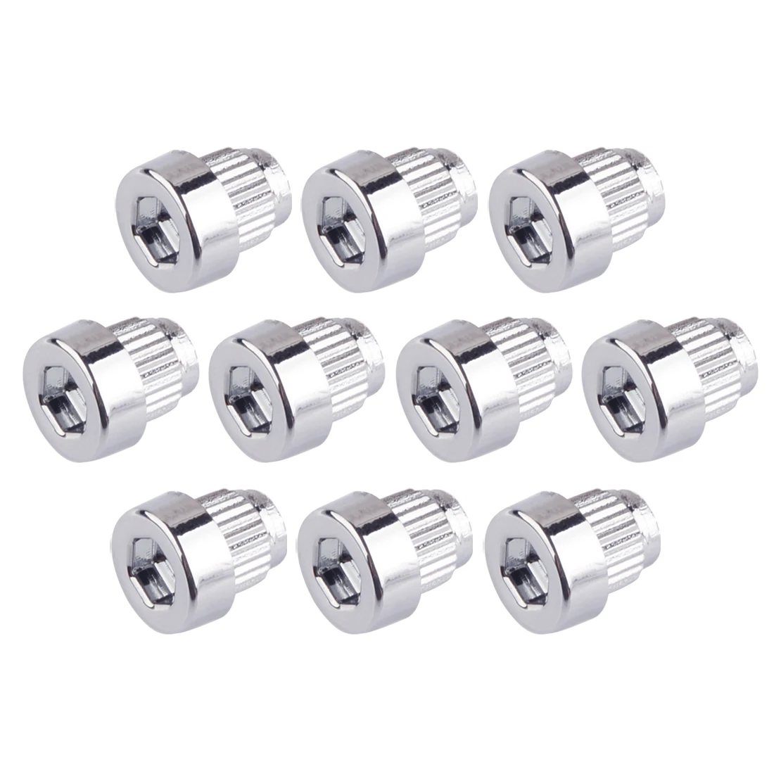 100 stücke silbernes Auto Rad Felge Lippen niet Nagel Stud Dekoration für 7,2mm Loch – Detail 3
