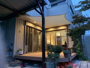 300D Tahan Air Besar Sun Shelter Kerai Perlindungan Kanopi Luar Ruangan Taman Patio Kolam Renang Naungan Tenda Layar Berkemah Naungan 12 kanopi luar ruangan penjualan terbaik - №