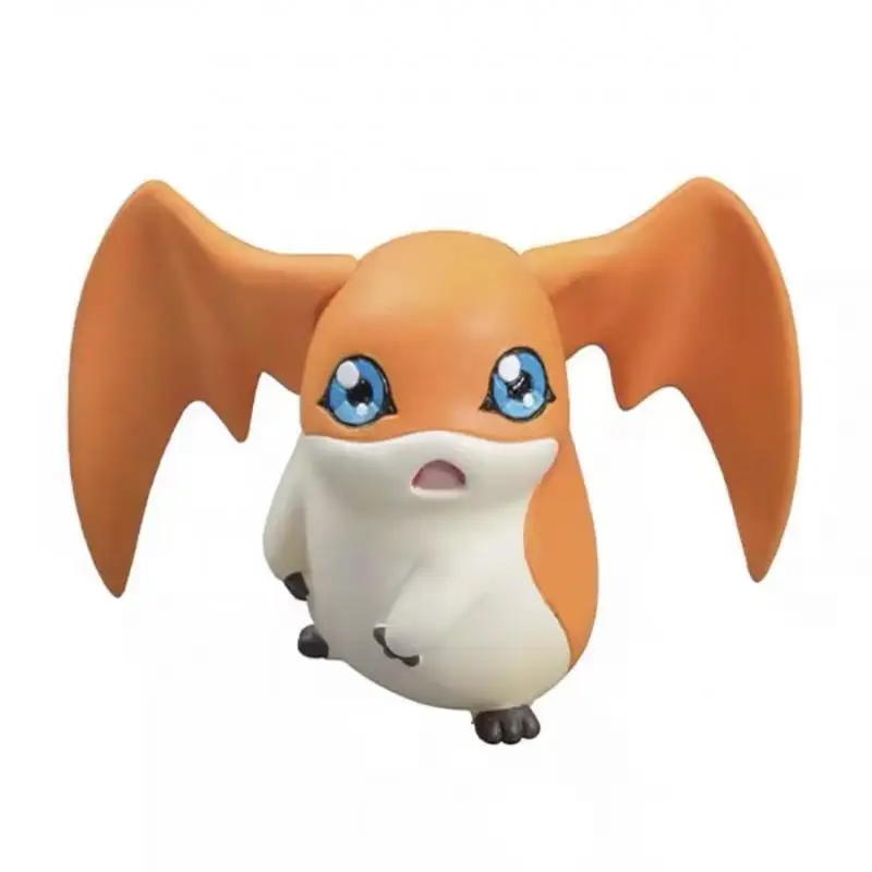 In Stock Bandai Megahouse DATA Anime Digimon Gabumon Tailmon Agumon Original Figure Model Collectible Decoration Ornament Gift