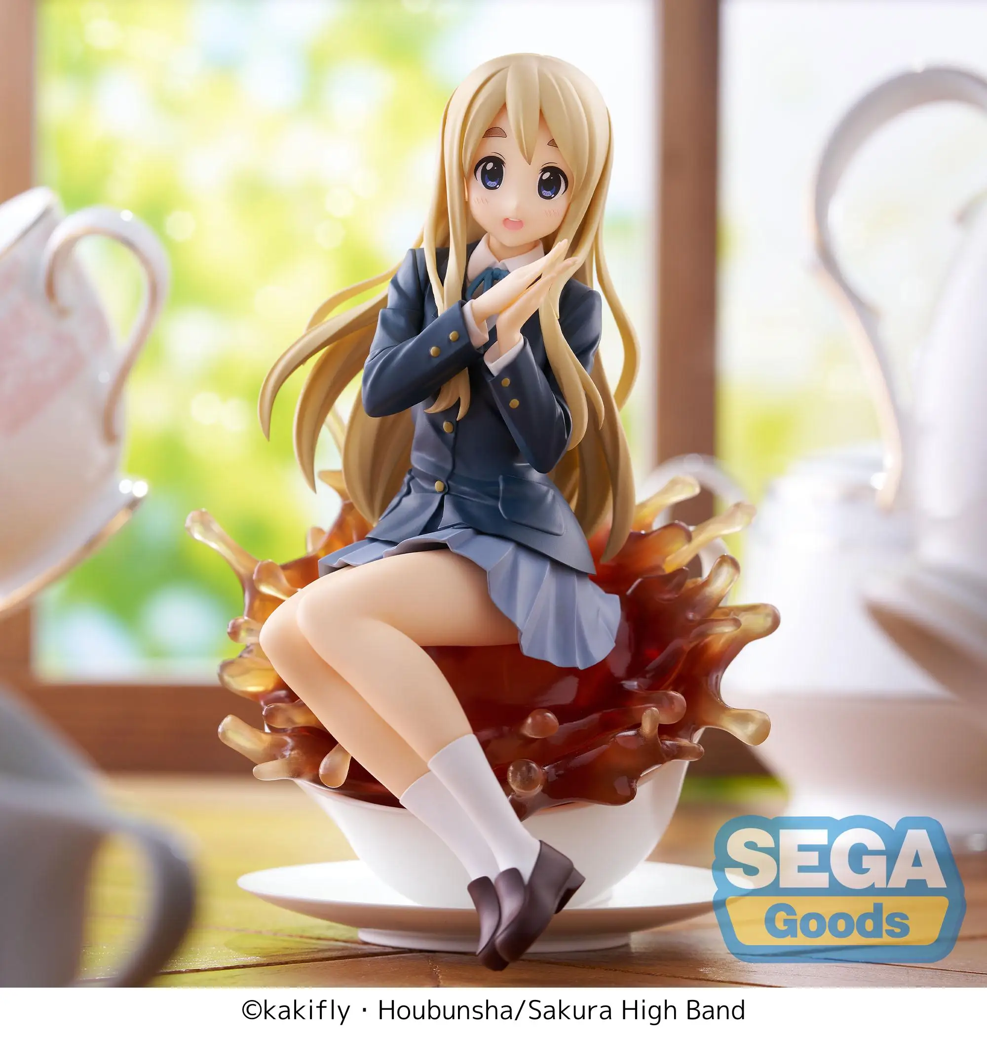 

Оригинальный Sega Luminasta K-ON! Фигурка Тсумуги Котобуки из ПВХ, модель Sega K-ON, игрушка для отаку, подарок