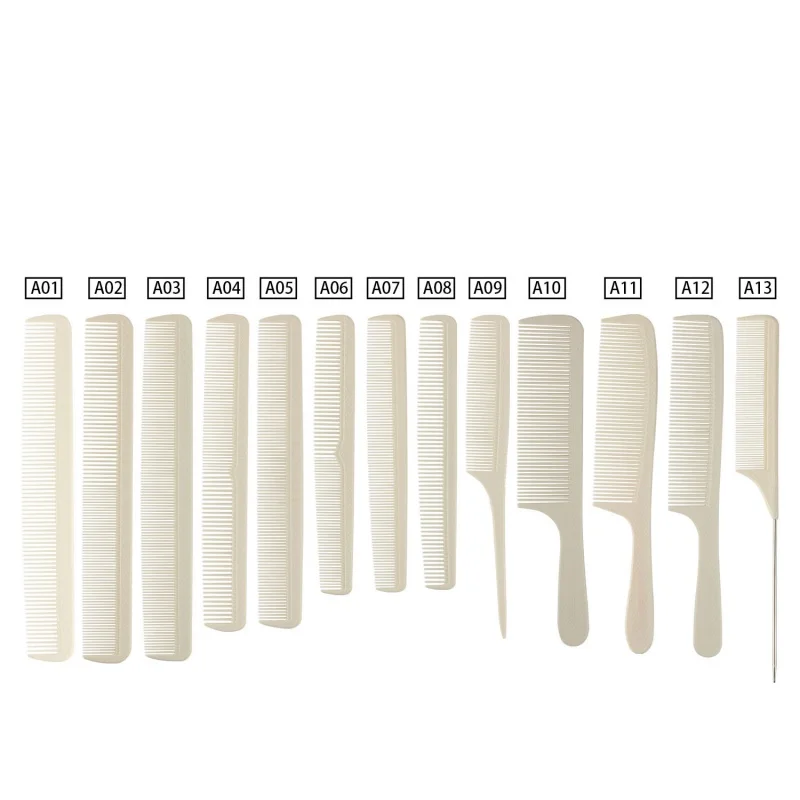 1PC Hair Comb Barber Anti Static Hair Cutting Comb Hairbrush Hair Salon Hairstyling Tools Professional Barber Shop Accessories