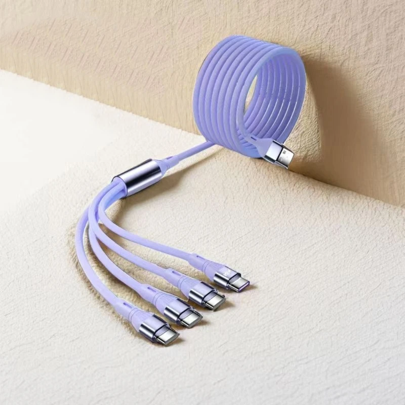 USB Loại A đến 4 Loại Bộ Chia Cổng Kết Nối Sạc Cáp Dropship