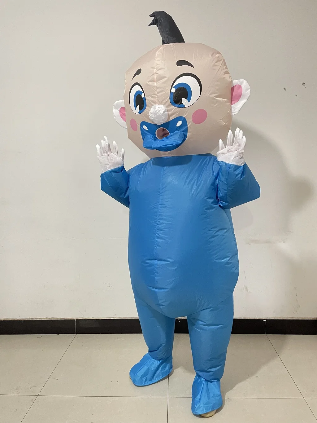 زي دمية عملاقة قابل للنفخ للحفلات والهالوين ممتع للعب الأدوار للبالغين 49-62 قدم مناسب للحفلات التنكرية الاحتفالية #2