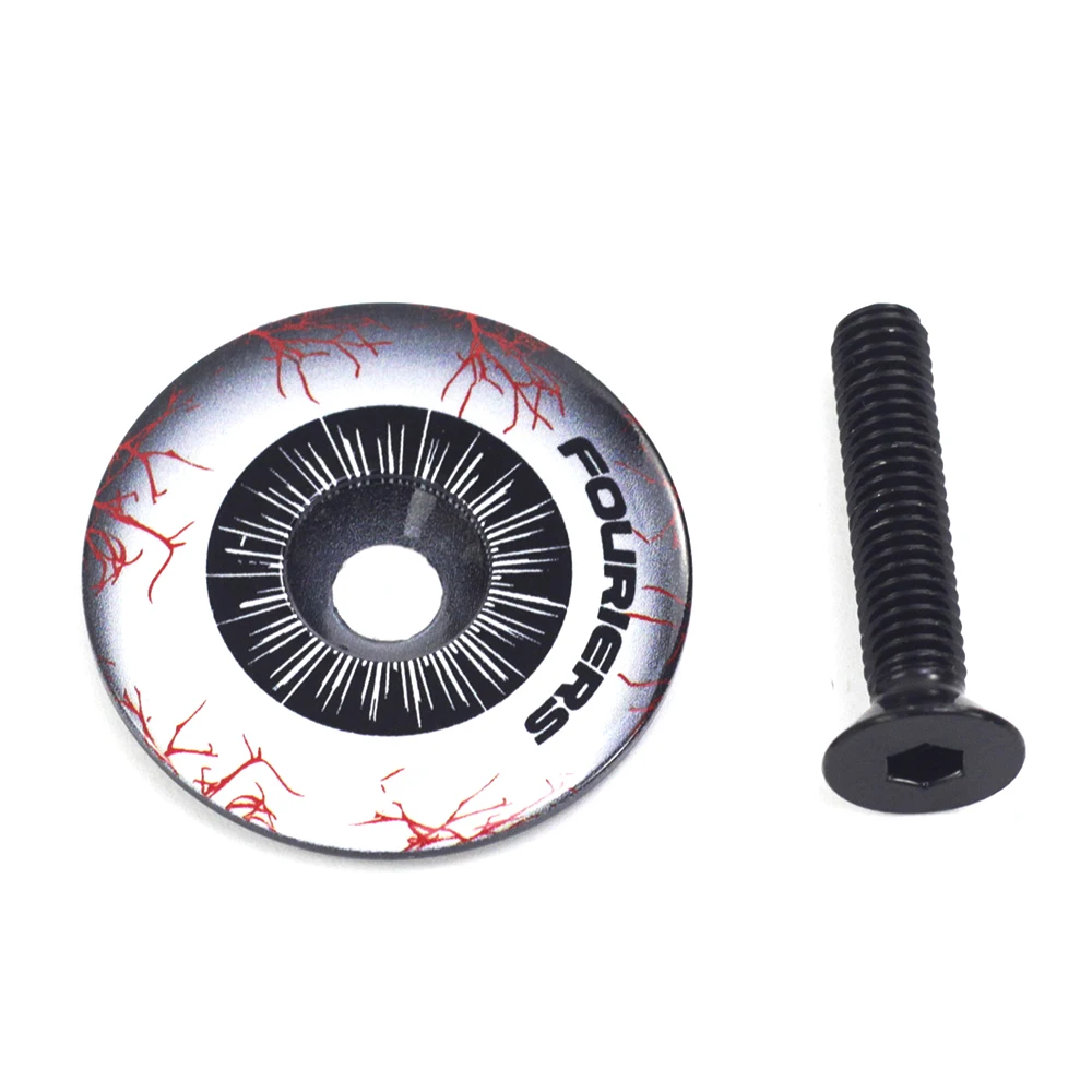 Fouriers 6061 Alloy OD2 Top Cap Bike Stem Cover for 31.8mm 1 1/4