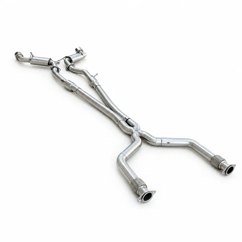 Premium Equipped X-tube cat Back Nissan 350Z 370Z 400Z (3.0T/3.5/3.7) Performance Sports Sound SS304 Pipe Car Racing Tuning Top
