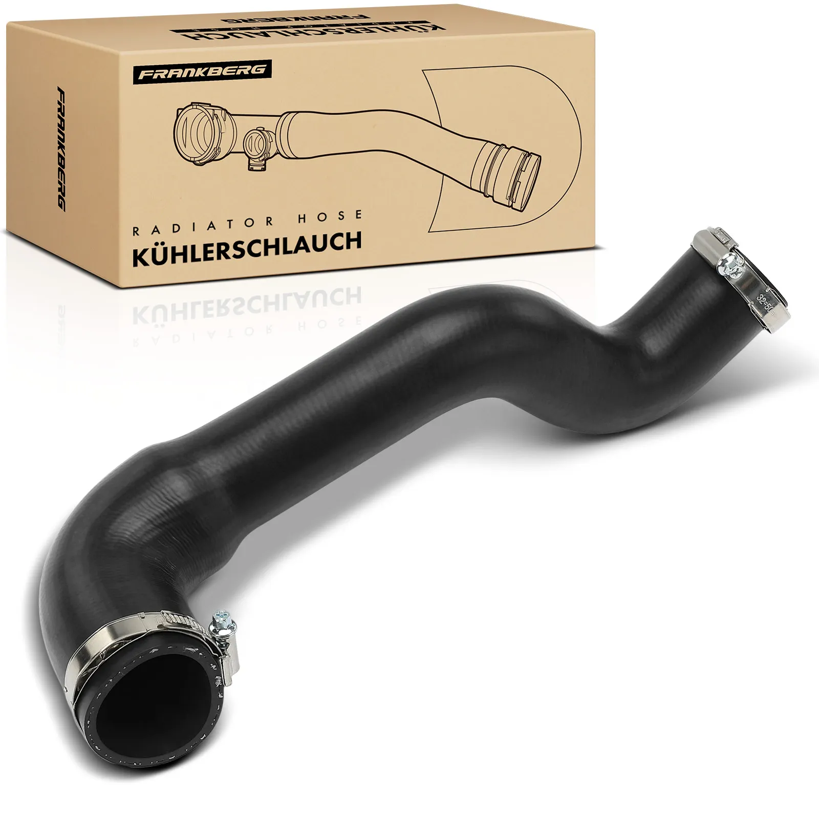 Frankberg 1x Kühlerschlauch Kühlwasserschlauch für Saab 9-3 YS3D 1998-2002 54SKV146 4877577 5325626