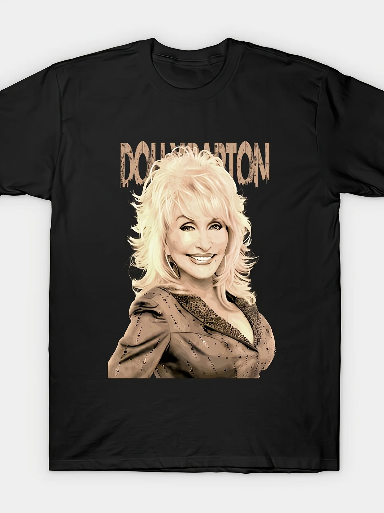 Men's Dolly Parton 80S 90S Outfit Unisex 100% T-Shirt, Soft, All Season Casual Streetwear Essential, All-Match All Season Style Wear & Perfect Gift