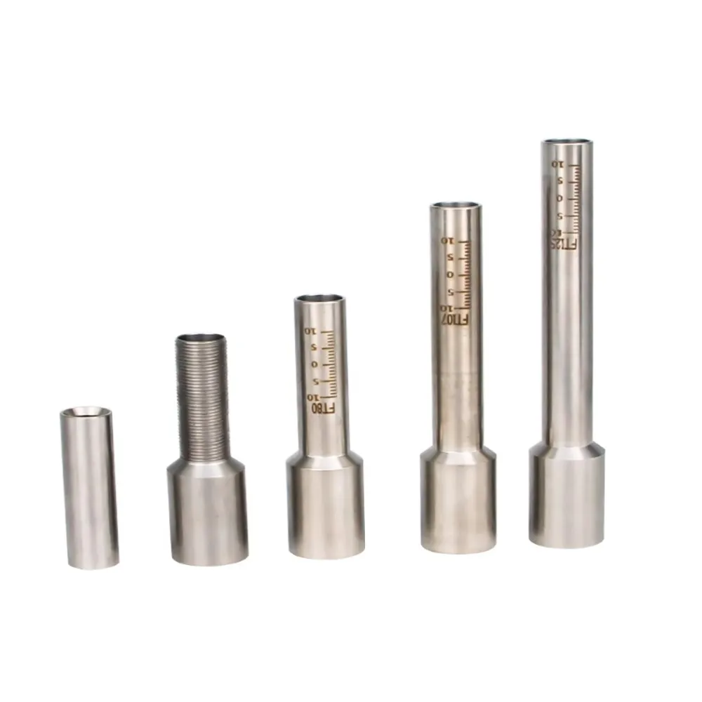 Laser Welding Nozzle Connector Fixed Scale Tube For WSX CQWY HW QILIN Handheld Weld Head Machine M16 M8 M10 Thread Wholesale