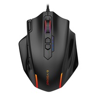E-YOOSO X-41PRO Wired Mouse Large Gaming Mouse RGB Backlit 11 Programmable Side Buttons Support for Computer PC Laptop Mac