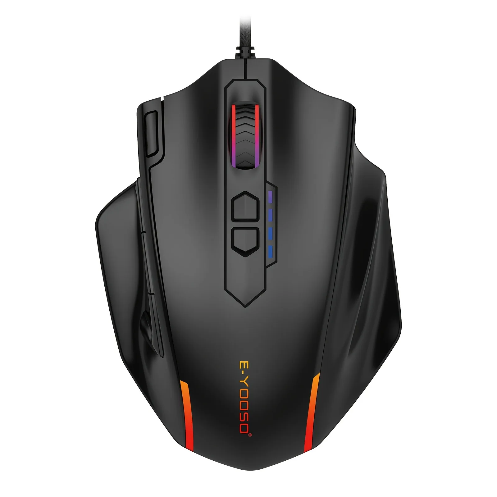 E-YOOSO X-41PRO Wired Mouse Large Gaming Mouse RGB Backlit 11 Programmable Side Buttons Support for Computer PC Laptop Mac