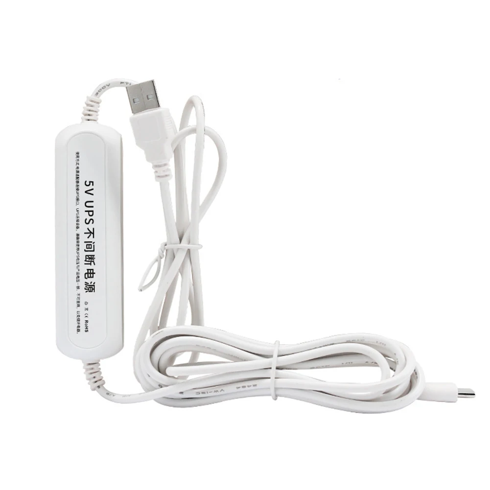 2A Output Current Camera Power Adapter 1500MAH Backup Battery Compact Structure Design Continuous Monitoring System