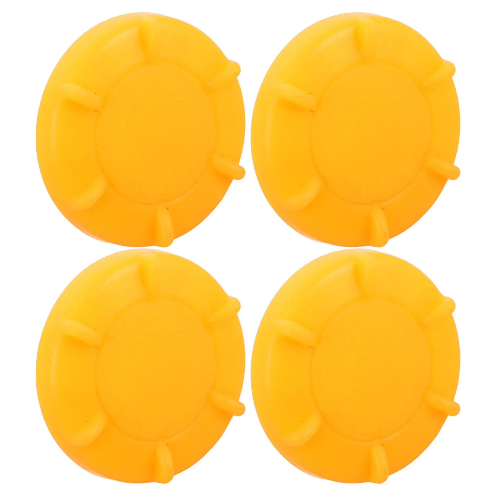 

4Pcs Bright Yellow Slide Screw Caps 3Cm Inner Diameter Plastic Safety Screw Covers for Kids Playground Slides Indoor Backyard