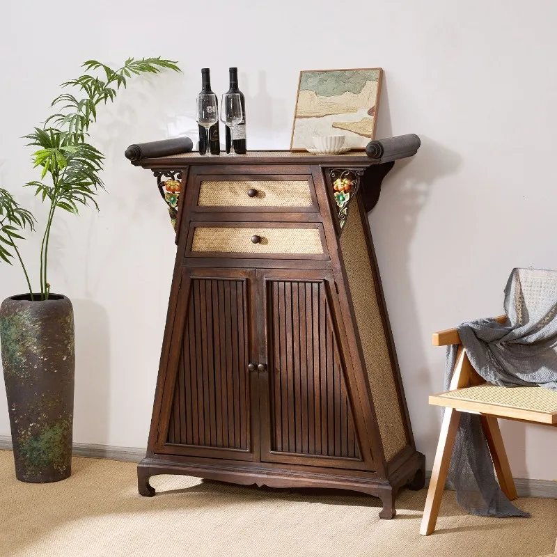 Entrance Locker Supply Table Thai Household Buddhist Table Supply Table, Bar Case South East Asia Style Furniture