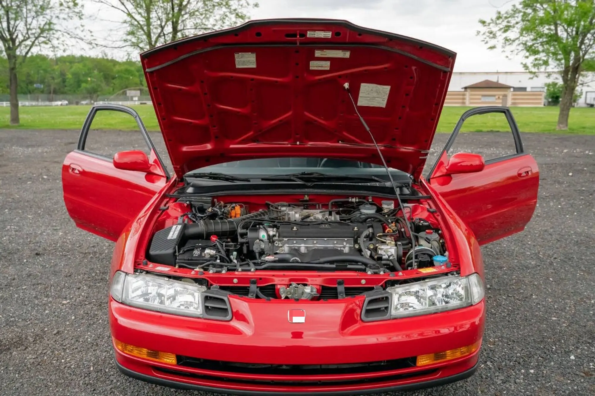 2PCS Hood Damper for Honda Prelude BA8/9 BB1-BB2 BB3 BB4 1991-1997 Front Bonnet Modify Gas Struts Lift Support Shock Piston Rods