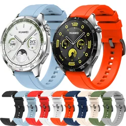 BEHUA 22mm Watchband For Huawei Watch GT 4 46mm Strap SmartWatch WristbandsBracelet For Huawei GT4 46mm Band Silicone Same Color