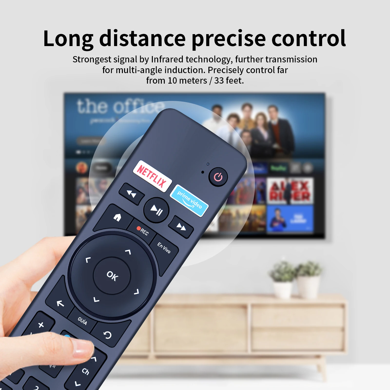 新しいリモコン entel T4HU2206 35KB ボリビア使用