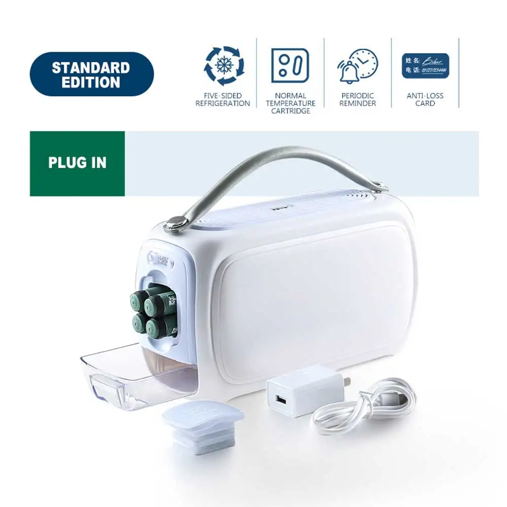 Nevera portátil recargable para coche, minirefrigerador para el hogar