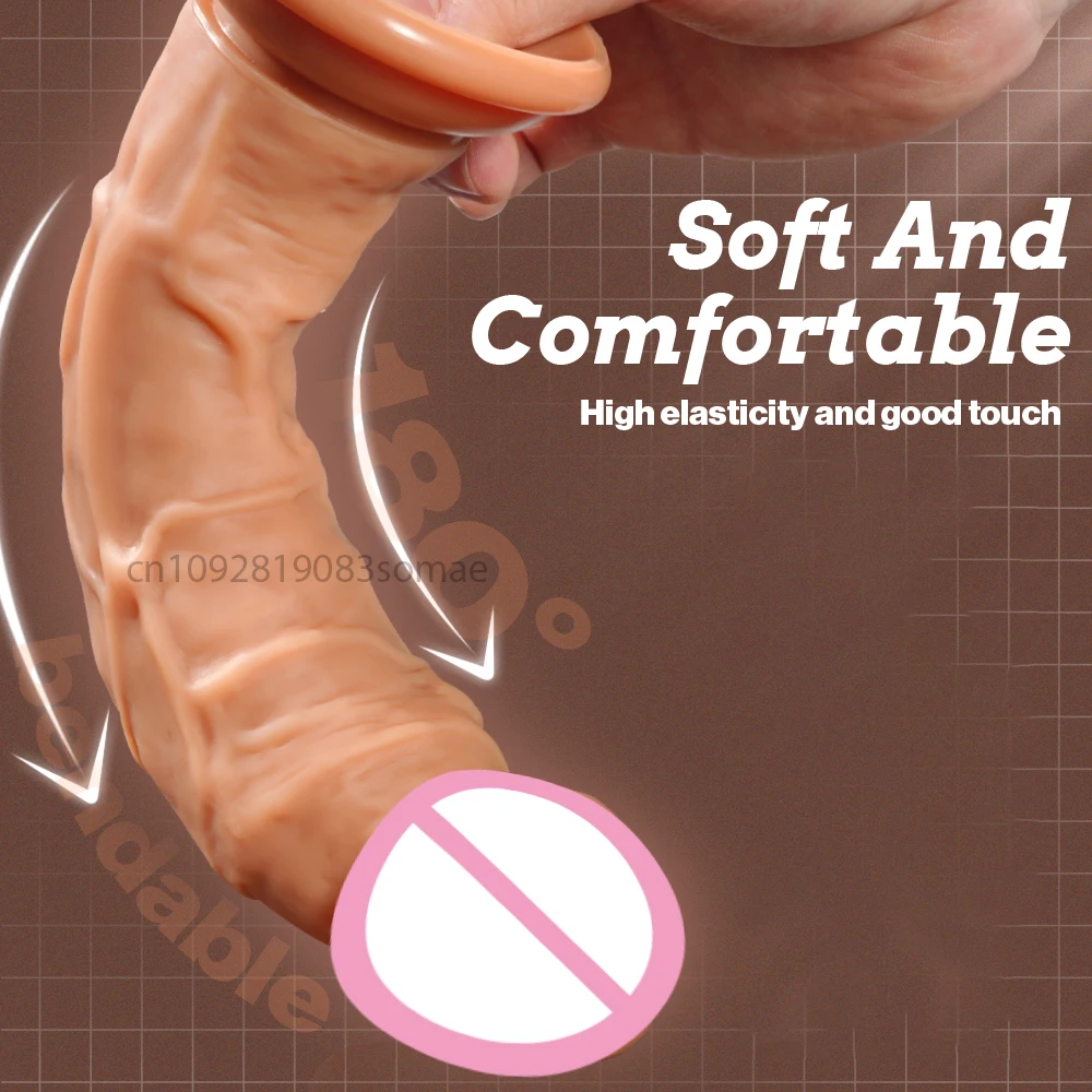 Realistic Silicone Dildo with Suction Cup G-Spot Anal Dildos Strapon Dick Butt Plug Masturbat Adult Sex Toys for Man Women - Image 3