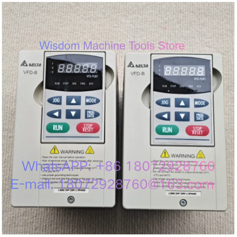 Disassembled VFD-B …