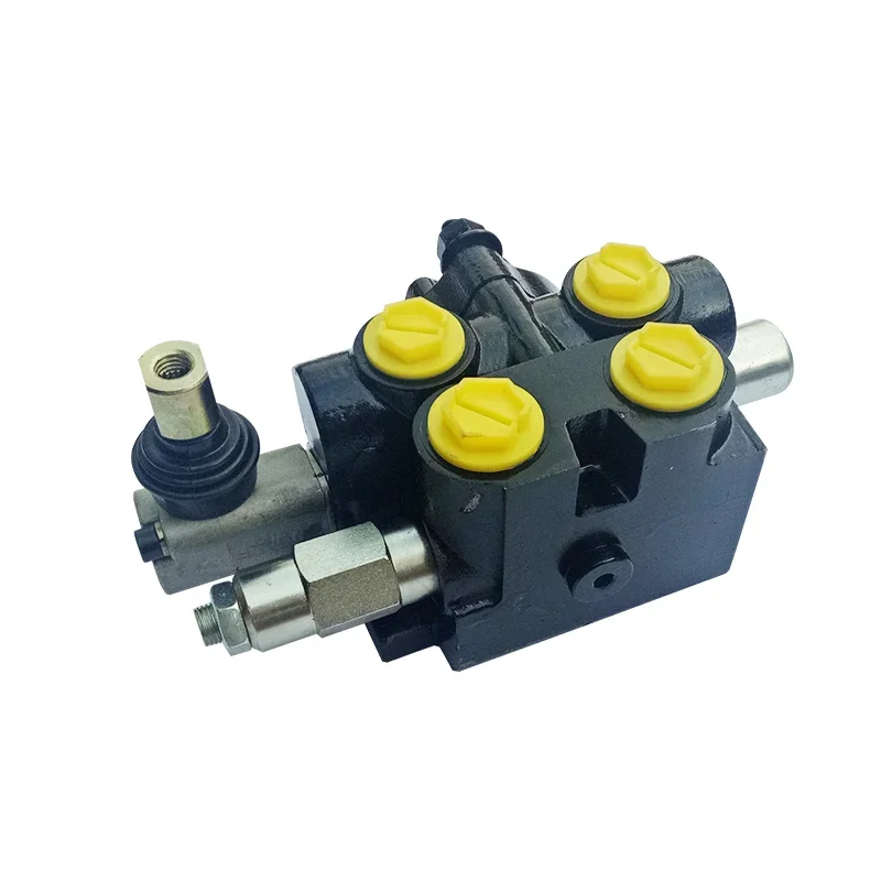 

CDB15 diameter 1.5T small one control two excavator with rotary motor manual hydraulic multi-way valve reversing valve