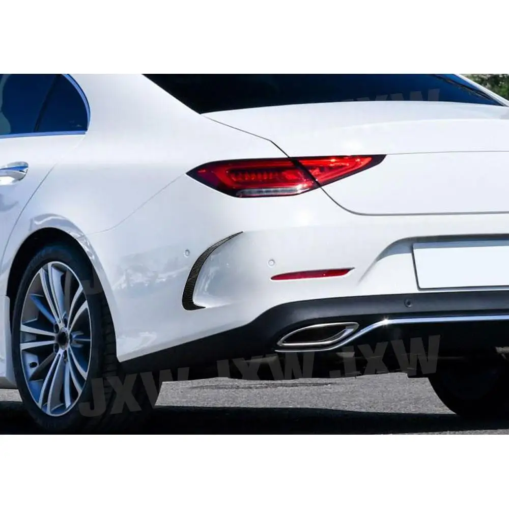 

Накладки на задние вентиляционные отверстия бампера JXWANCF из карбона/ABS для Mercedes-Benz CLS-класса CLS300 CLS350 CLS450 Седан 2018 2019+ 4-дверный седан